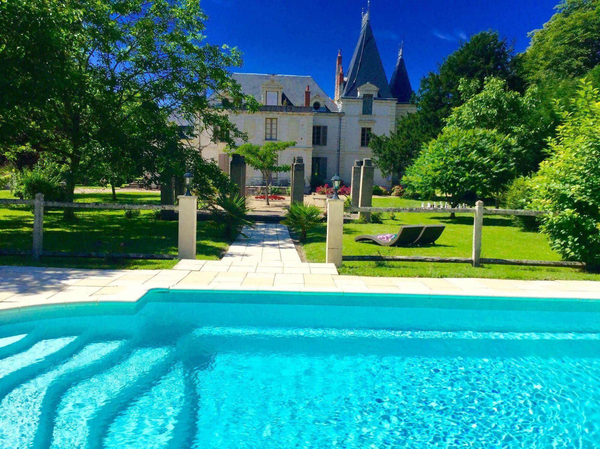 Château De La Coutancière - Hotel Brain-sur-Allonnes Exterior foto